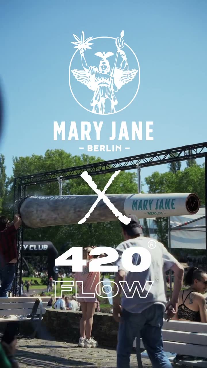 420Flow: Standbild aus dem Aftermovie der Mary Jane Berlin 2025 von RecMedia
